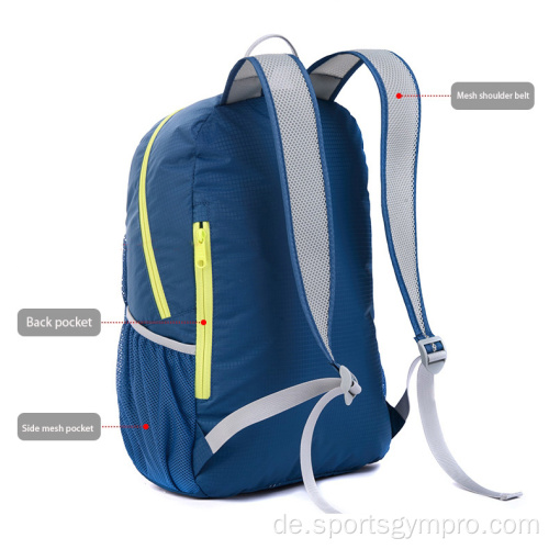 Nylon faltbarer Rucksack zum Verkauf